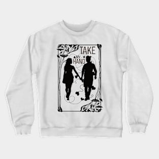 VALENTINE IS NOT CANCELLED BECAUSE OF COVID BY CHAKIBIUM Crewneck Sweatshirt